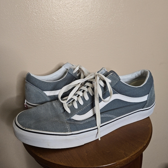 Vans Other - VANS Old Skool Blue Suede Sneakers